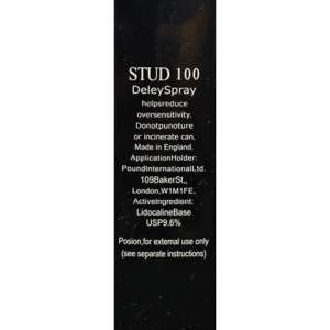 Alternative view of 英國威馬STUD-100丨外用延時持久液（1瓶/12ml）香港直營